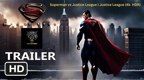 Superman Vs Justice League Justice League 4k Hdr Youtube