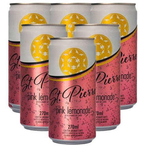 St Pierre Pink Lemonade 6 Unidades Shopee Brasil