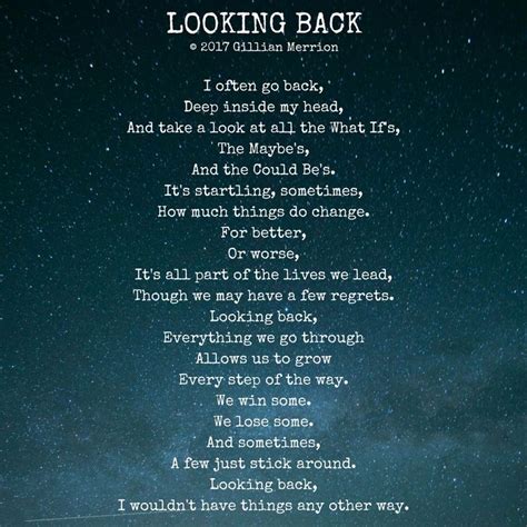 #Poem: Looking Back | Looking back, Poems, Poetry books