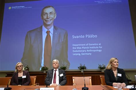 Svante Pääbo gana el Nobel de Medicina