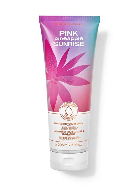 Pink Pineapple Sunrise Moisturizing Body Wash Bath And Body Works