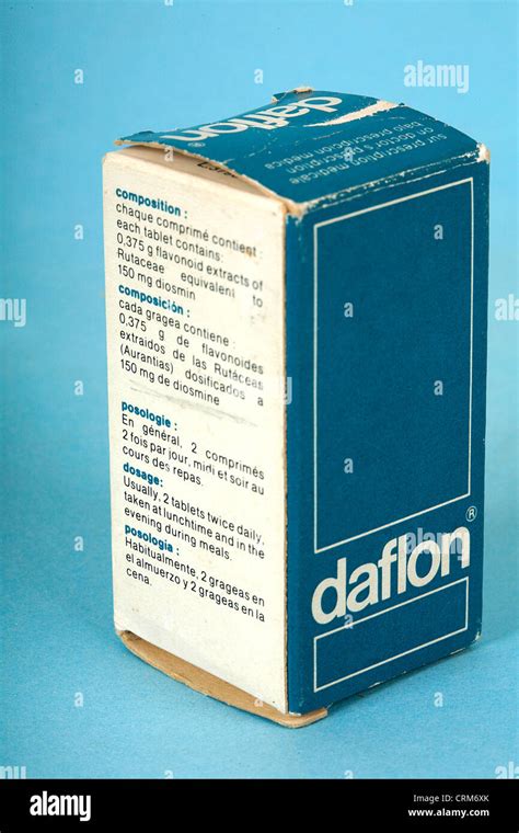 Daflon Used in the treatment of venous disease Stock Photo - Alamy