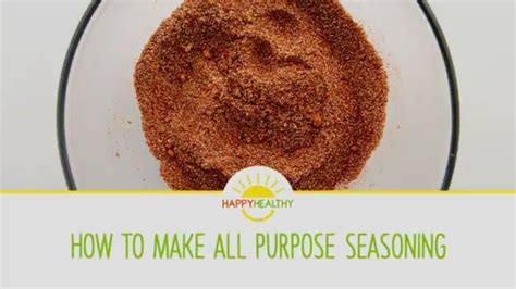 All Purpose Seasoning Youtube