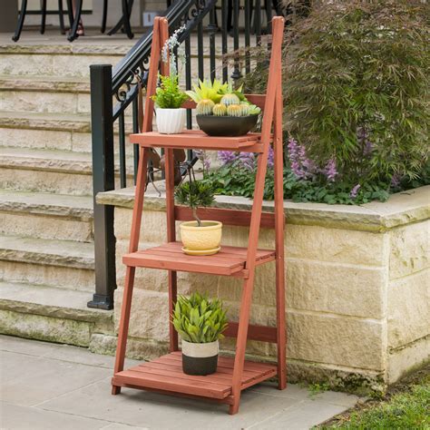 Leisure Season Ltd 3 Tier A Frame Plant Stand