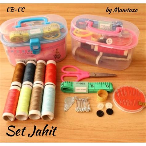 Jual Alat Jahit Set Sewing Kit Lengkap Alat Set Jahit Isi 8 Benang