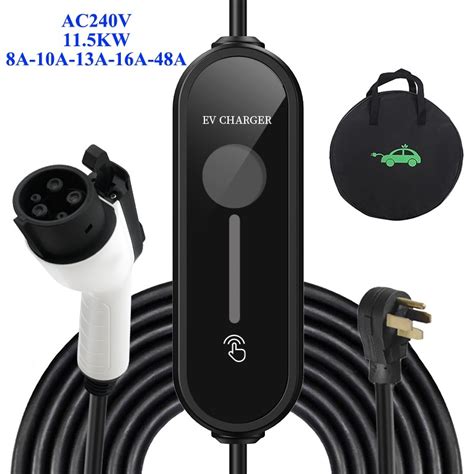 Type 1 Ac 240v Electric Car Ev Chargers 48a 11 5kw Electric Vehicle