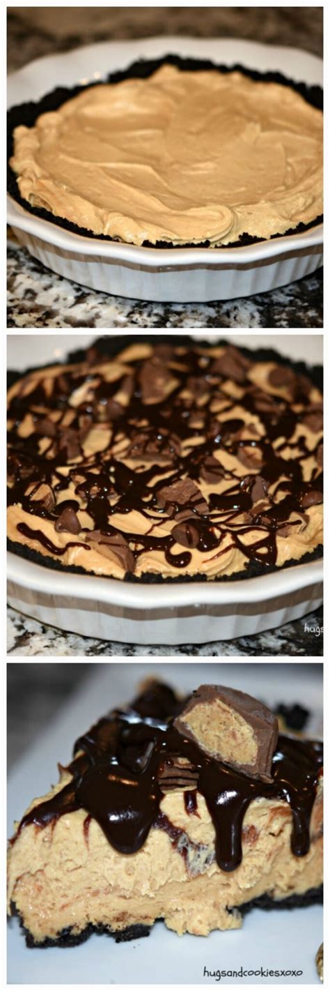 Peanut Butter Hot Fudge Pie