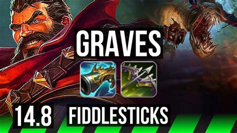 GRAVES Vs FIDDLESTICKS JGL 73 Winrate 14 3 3 Dominating EUW