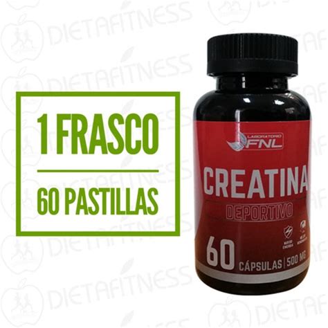 Creatina Capsula Fnl 60 Cápsulas Providencia Cuotas Sin Interés