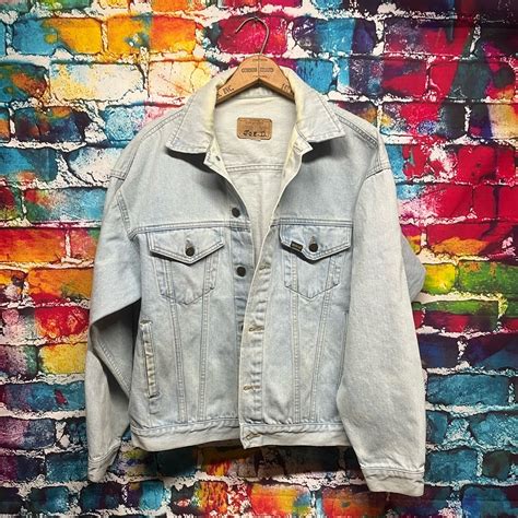 Vintage Sears Roebucks Denim Jacket Faded Gem