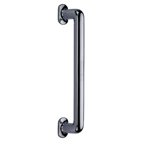 Heritage Brass Door Pull Handle Traditional Design In Polished Chrome