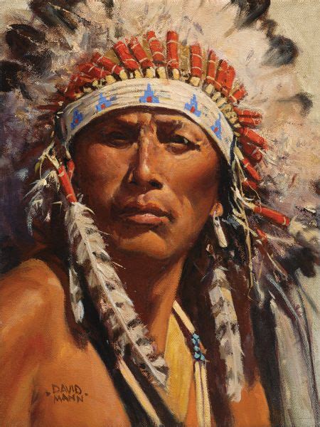 David Mann American Spirit Oil 9 X 12 Southwest Art Magazine