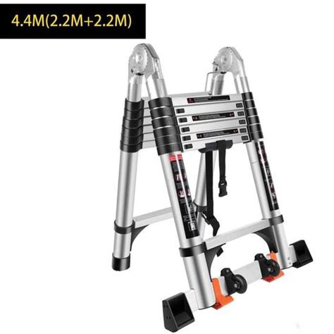 Échelle Télescopique Pliante Multi Fonction en Aluminium 150 Kg