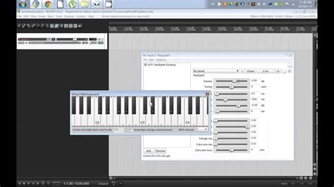 Reaper How To Use Virtual Midi Keyboard Youtube