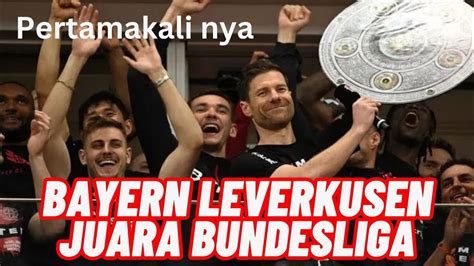 Bayern Leverkusen Juara Bundesliga Memutus Dominasi Bayern Munchen