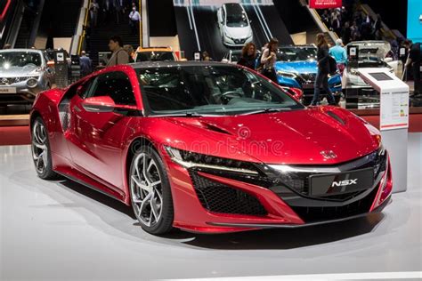 Honda Nsx Hybrid Sports Car Editorial Photography Image Of Dealer