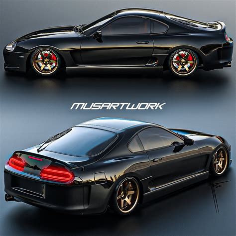 Subtly Modernized A80 Toyota Supra Looks Ready For A Clean And Simple Jdm Life Autoevolution