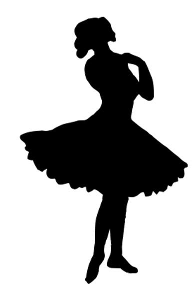 Beautiful Ballet Silhouette Cliparts for Your Creative Projects