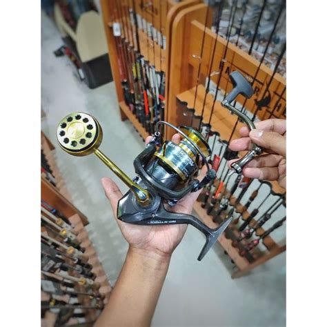 Jual Reel Pancing Spinning Versus Go Strike Carbotech Sw Extra Handle