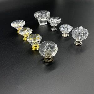 Crystal Drawer Knobs Cabinet, Vintage Pull Knobs, Knobs for Furniture Antique, Decorative ...