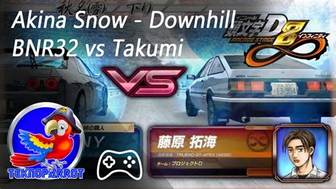 Jony Initial D Akina Snow Downhill Bnr Vs Takumi D