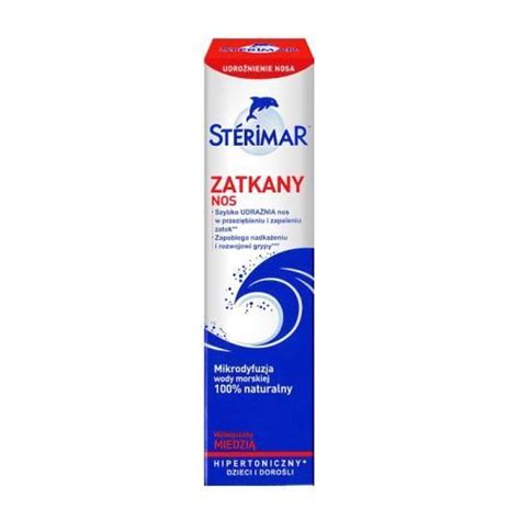 Sterimar Hipertoniczny Spray Do Nosa Z Miedzi Ml Leki Na