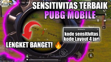 SENSITIVITAS PUBG MOBILE TERBAIK GYRO NO GYRO CARA AIM LURUS KODE