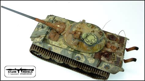 S Tank Models Einheitsturm Reichswerke Hermann G Ring Mm End