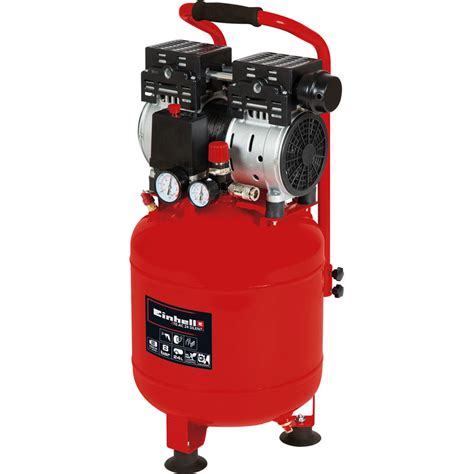 Einhell TE-AC 24S 24L 1Hp Silent Upright Air Compressor 230V