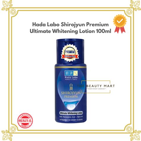 Jual Hada Labo Shirojyun Premium Ultimate Whitening Lotion Ml