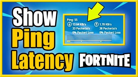 How To Show Ping And Latency In Fortnite And Connection Information Easy