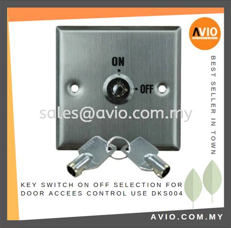 Key Switch On Off Selection Stainless Steel Emergency Door Access Override Key Switch Dks004