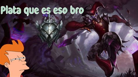 Legends Of Legends Que Ta Malo Es Un Plata Partida Con Shaco Youtube