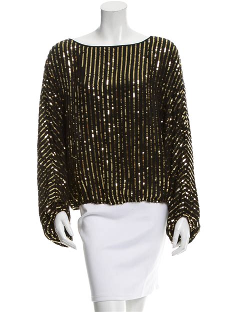 Rachel Zoe Sequined Dolman Blouse Clothing Wrl25065 The Realreal