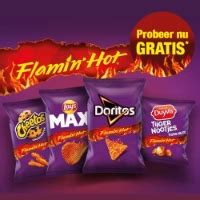 Gratis X Flamin Hot Chips Dorito S Cheetos Lay S Of Duyvis Gratisproducten