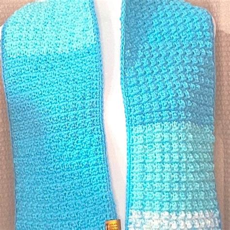 Popcorn Stitch Scarf - Etsy