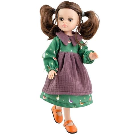 Paola Reina Doll Cm Las Amigas Articulated Noelia With Duckling