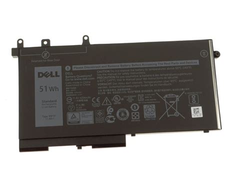 51wh Original Batterie Dell Latitude 14 5480 P72g001