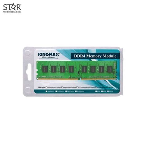 Ram DDR4 Kingmax 8G/2400 Không Tản Nhiệt - Tin Học Star Tin Học Star
