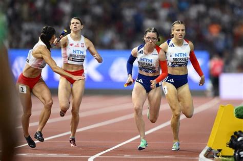 Athlétisme Mondiaux De Relais Louise Maraval Est Prête à En Découdre