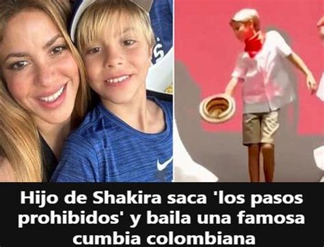 VIDEO Sasha Piqué el hijo menor de Shakira bailó frente al público en