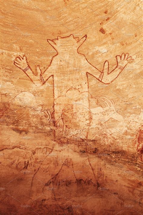 Rock Paintings Of Tassili N Ajjer Featuring Outdoors Painting And Heritage High Quality Arts