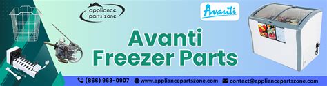 Avanti freezer parts - AppliancePartsZone