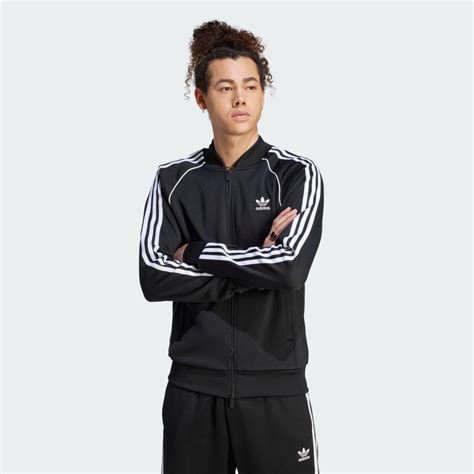 Adidas Adicolor Classics Sst Track Jacket Black Adidas Uae