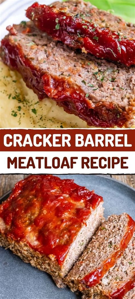 Cracker Barrel Meatloaf Recipe 100k Recipes