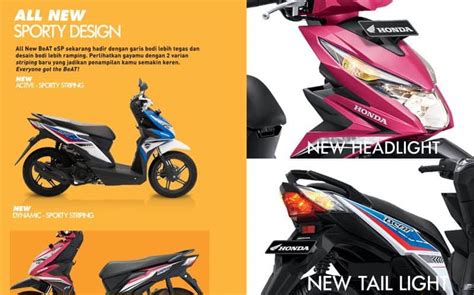 All New Honda Beat Esp Hadir Dengan Tampilan Baru