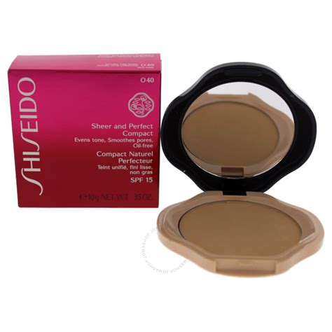 Shiseido Sheer And Perfect Compact Spf O Natural Fair Ochre By