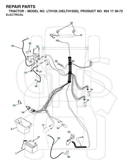 Husqvarna Lth125 Electrical GHS