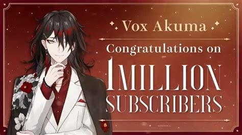 Hiragi~柊玹 On Twitter Rt Nijisanji App 【🎉「vox Akuma」登録者数100万人達成