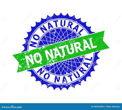 No Natural Bicolor Rosette Corroded Stamp Seal Stock Illustration